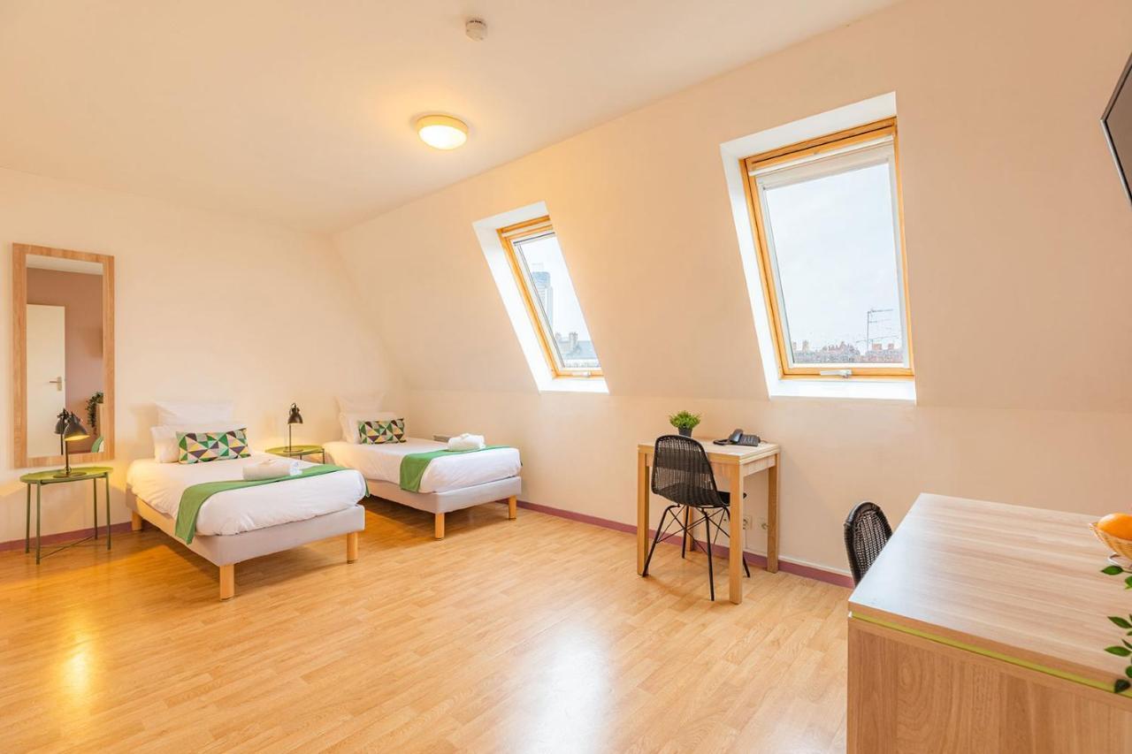 อัปปาร์ตซิตี้ กงฟอร์ นองต์ ซองทร์ Aparthotel น็องต์ ภายนอก รูปภาพ