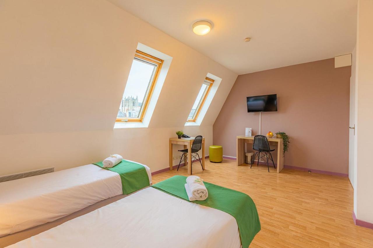 อัปปาร์ตซิตี้ กงฟอร์ นองต์ ซองทร์ Aparthotel น็องต์ ภายนอก รูปภาพ