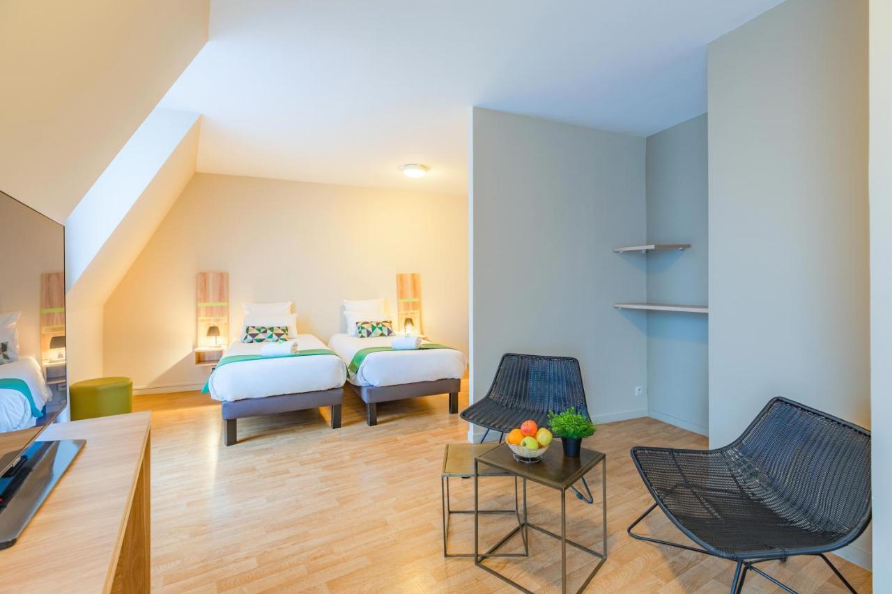 อัปปาร์ตซิตี้ กงฟอร์ นองต์ ซองทร์ Aparthotel น็องต์ ภายนอก รูปภาพ
